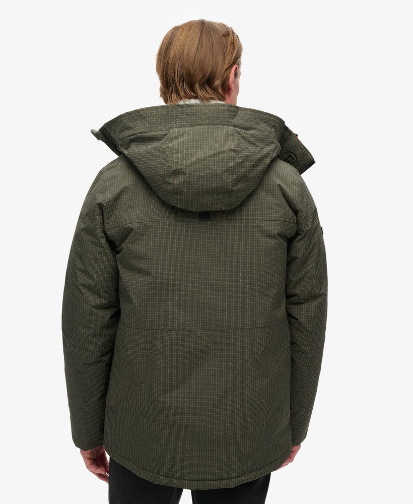 ripstop ultimate windbreaker jacket in army khaki green