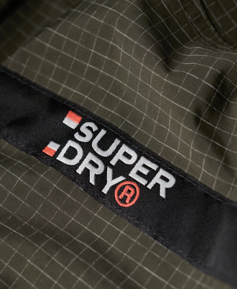 ripstop ultimate windbreaker jacket in army khaki green