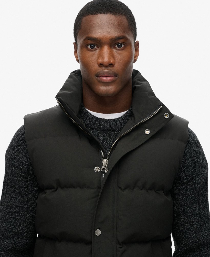 everest-gilet zonder capuchon in zwart