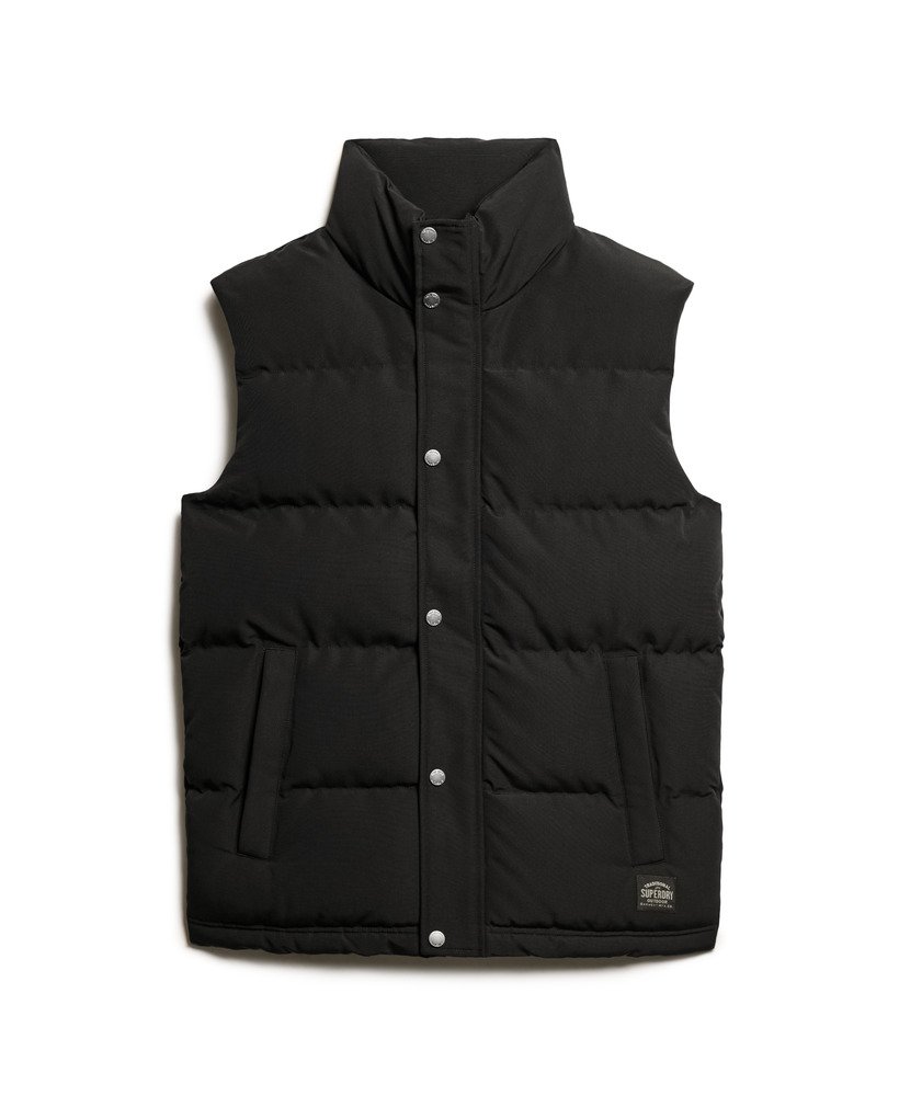 everest-gilet zonder capuchon in zwart