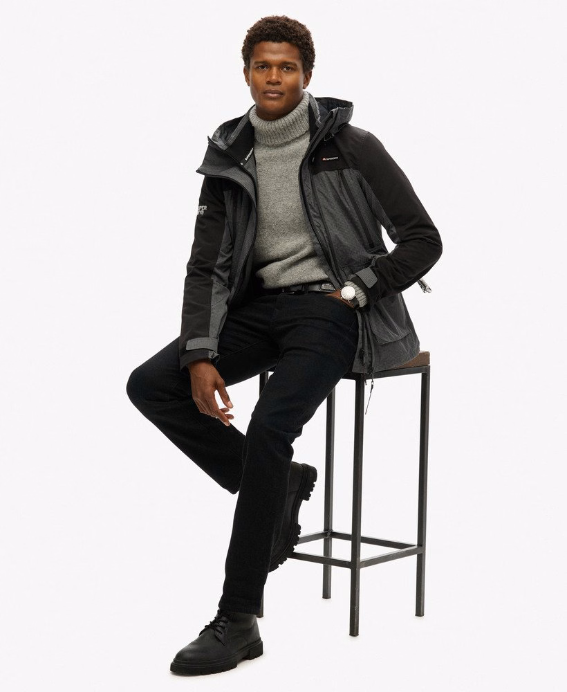 Gestructureerde ultieme windbreaker