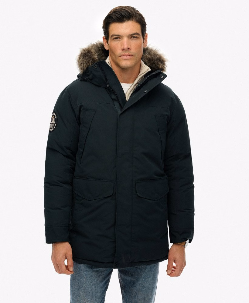 Everest parka met imitatiebont