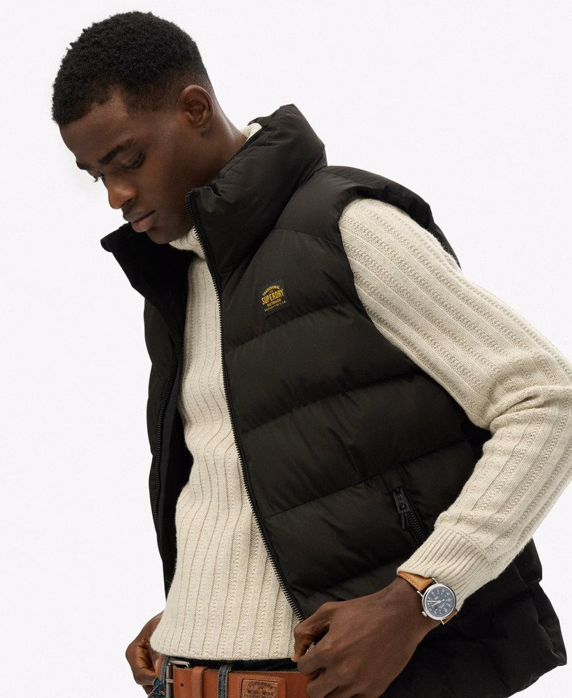 Sportief gewatteerd vest