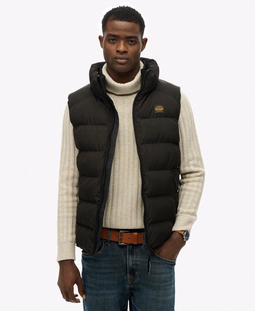 Sportief gewatteerd vest