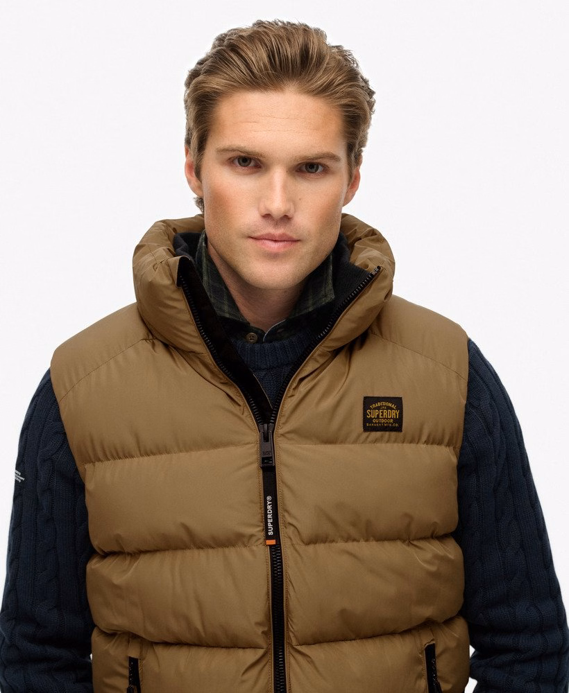 Sportief gewatteerd vest