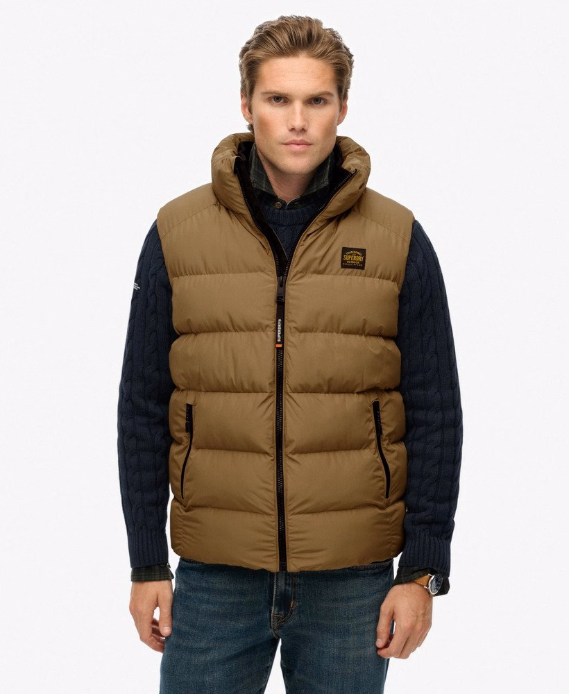 Sportief gewatteerd vest