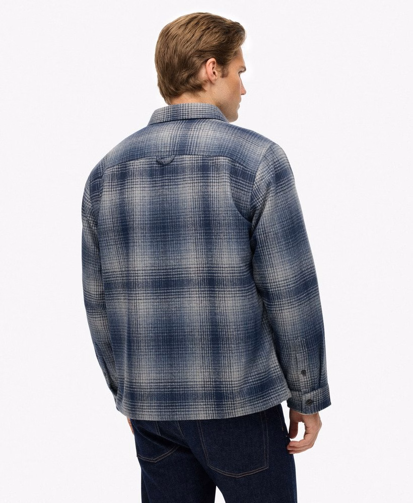 Miller overshirt van wolmix