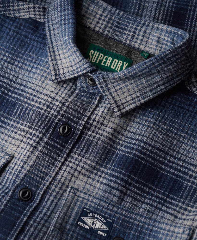 Miller overshirt van wolmix
