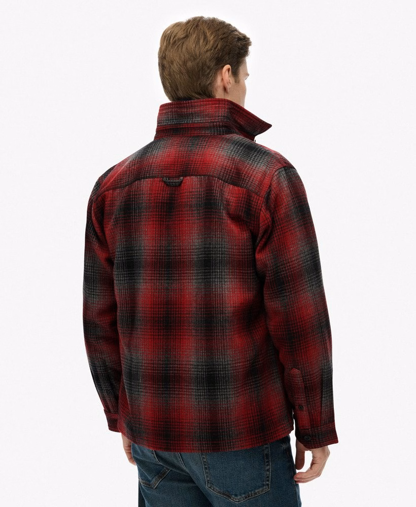 Miller overshirt van wolmix