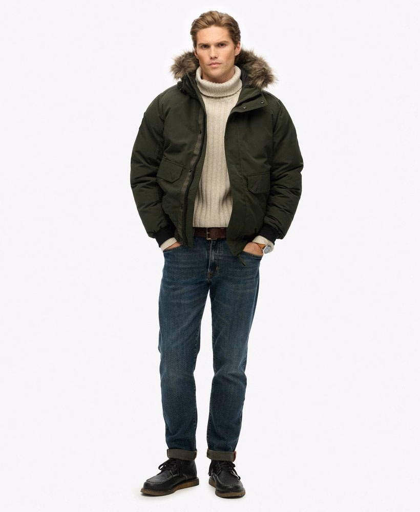Everest bomberjack van imitatiebont