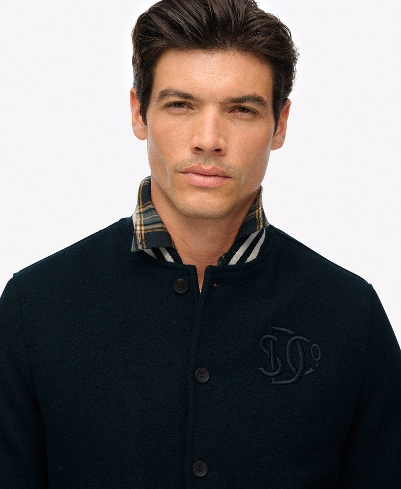 Varsity Monogram Bomberjack van wolmix