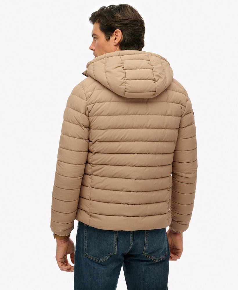 Gewatteerde Fuji-jas met capuchon