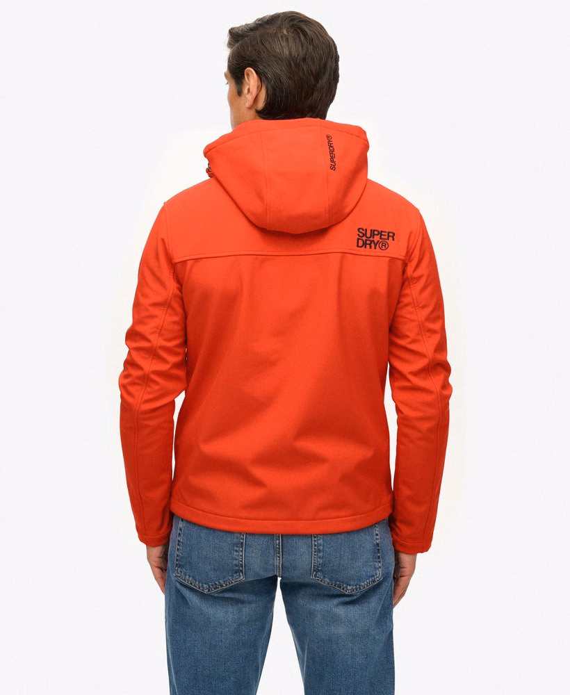 Softshell trekkersjas met capuchon
