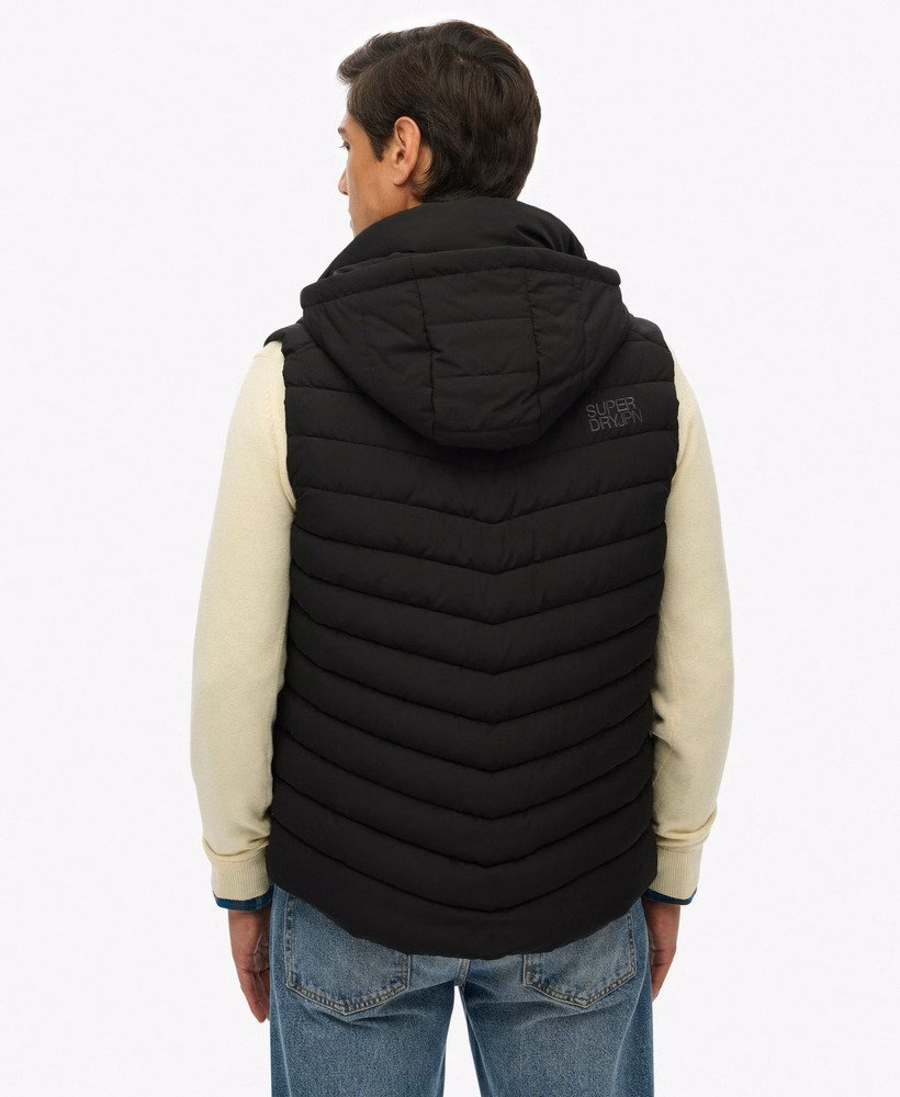 Gewatteerd vest met capuchon (Fuji)