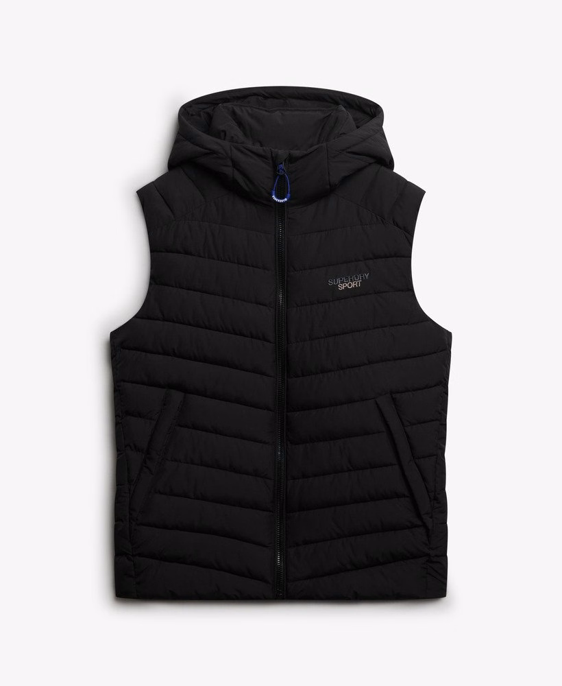 Gewatteerd vest met capuchon (Fuji)