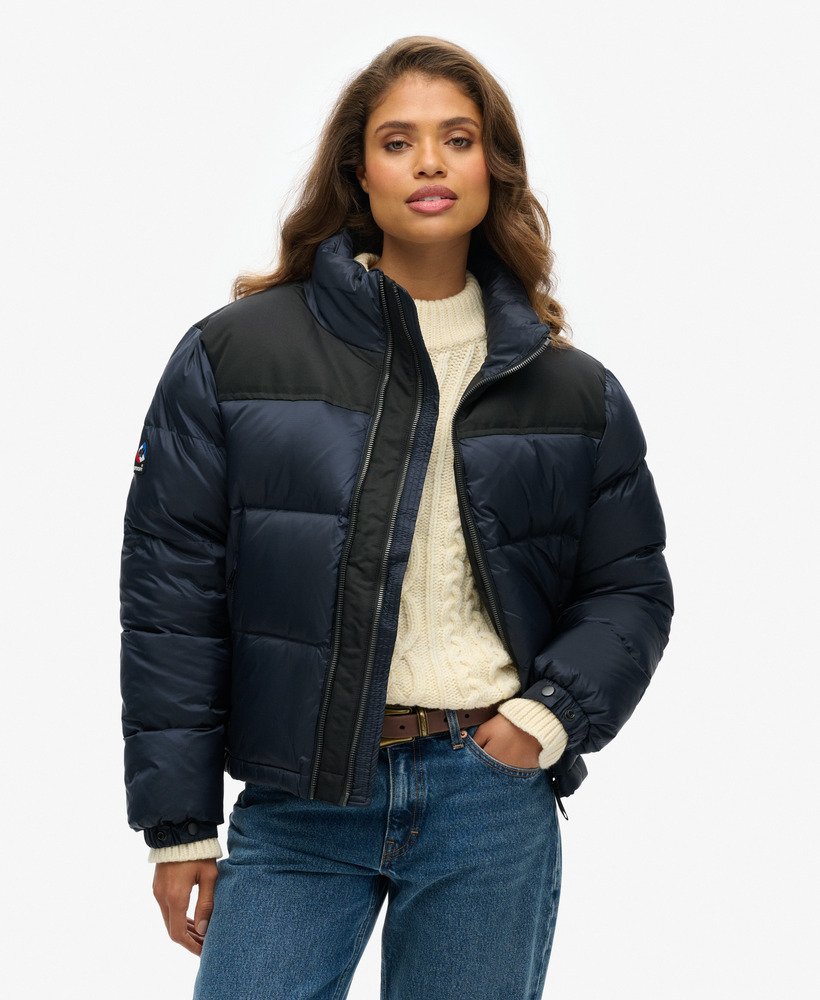 sportstyle code pufferjack in eclipse navy