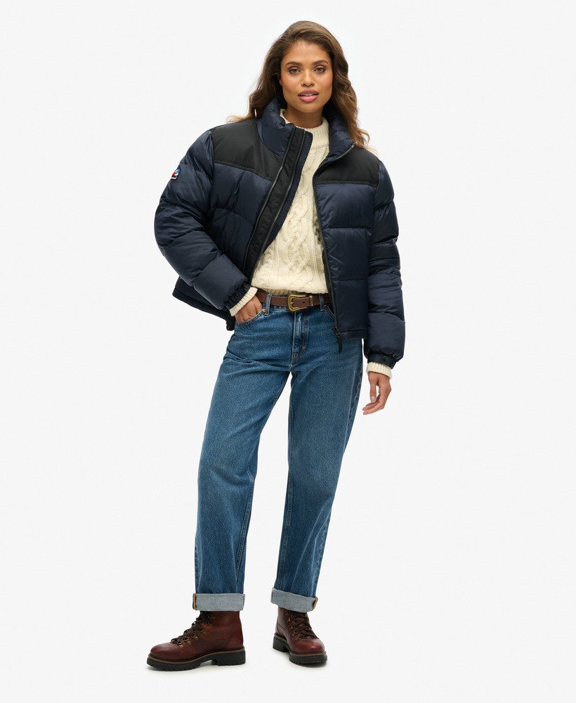 sportstyle code pufferjack in eclipse navy