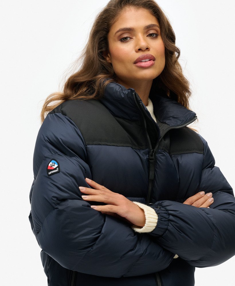 sportstyle code pufferjack in eclipse navy
