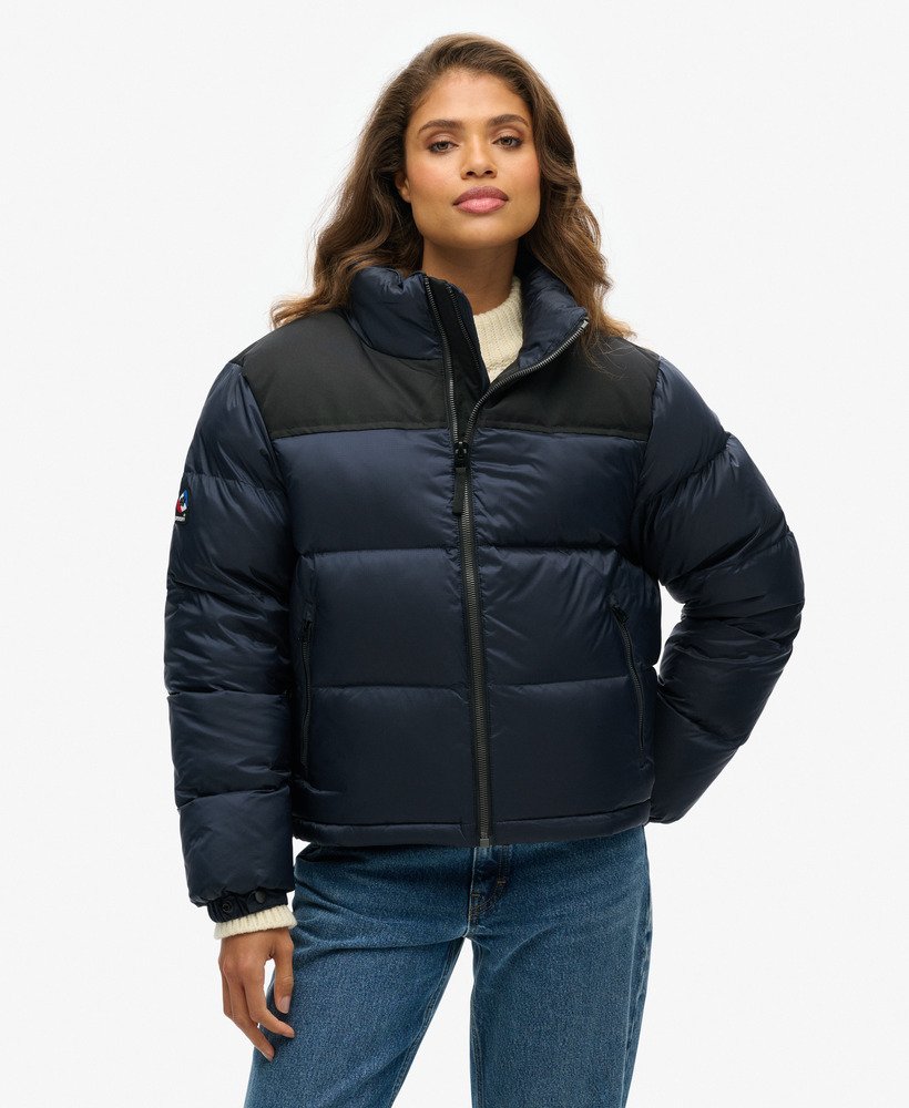 sportstyle code pufferjack in eclipse navy