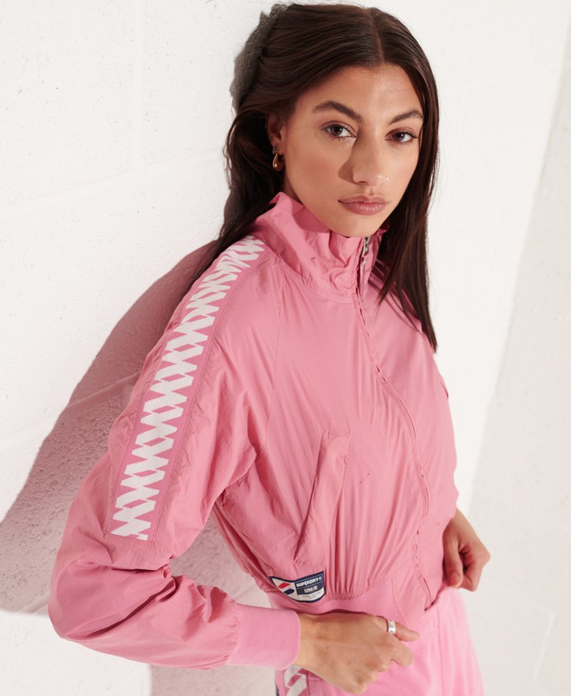 code energy sd-windrunner jacket in montauk blush