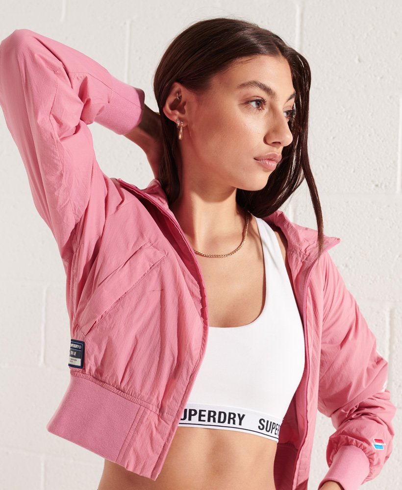 code energy sd-windrunner jacket in montauk blush