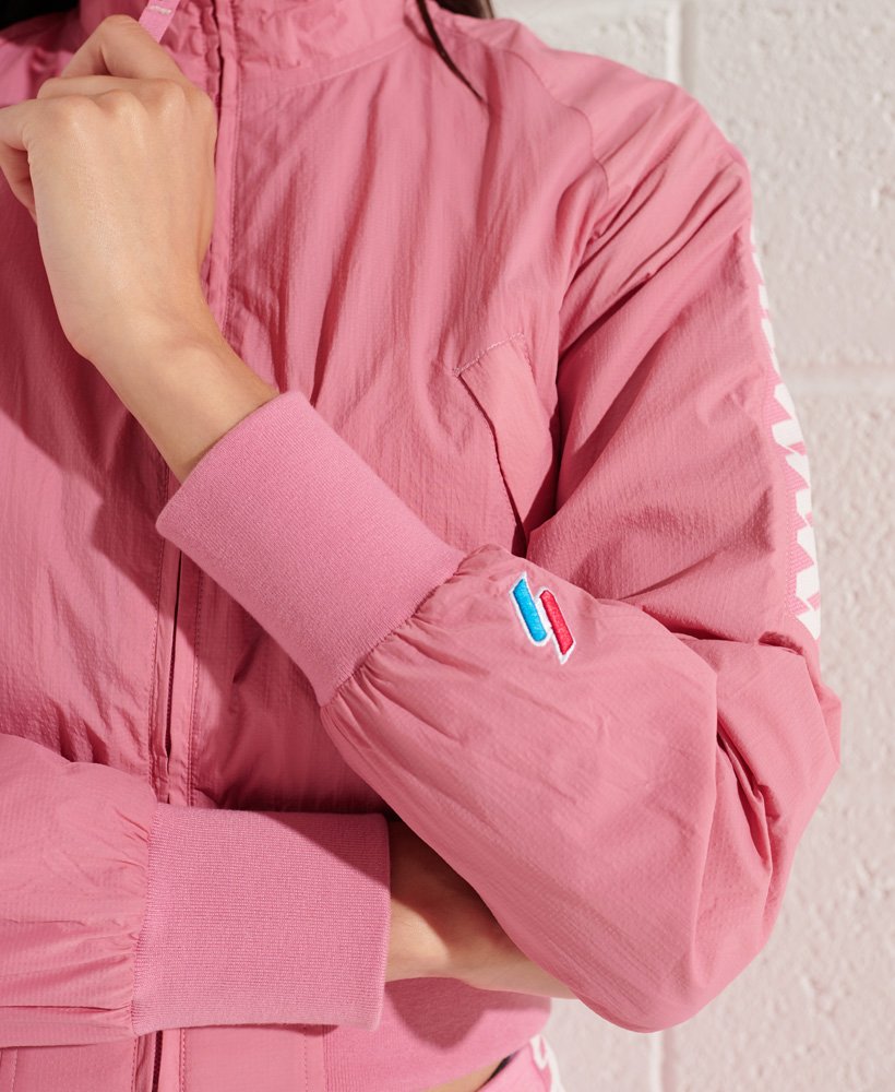 code energy sd-windrunner jacket in montauk blush