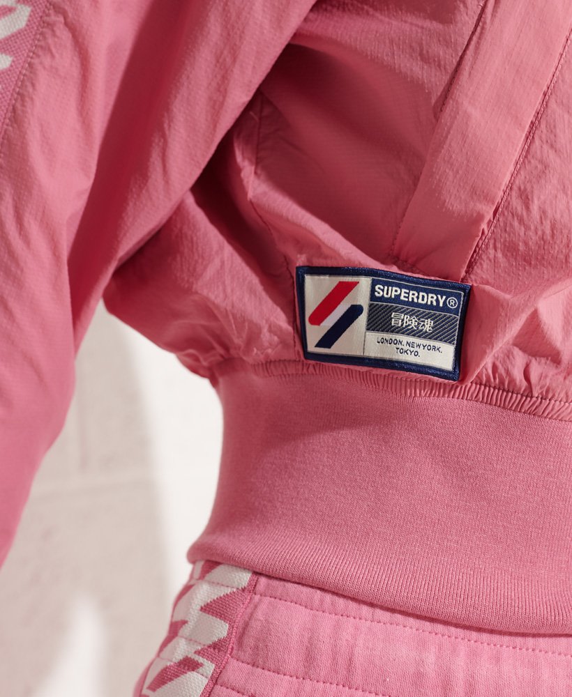 code energy sd-windrunner jacket in montauk blush