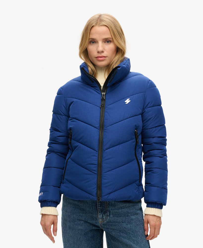 niet-capuchon sportjack in supermarine navy