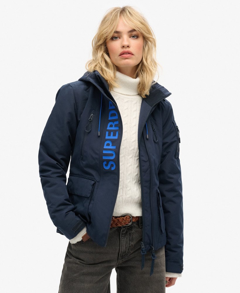capuchonjack ultimate sd-windcheater in nordic chrome navymazarine blue