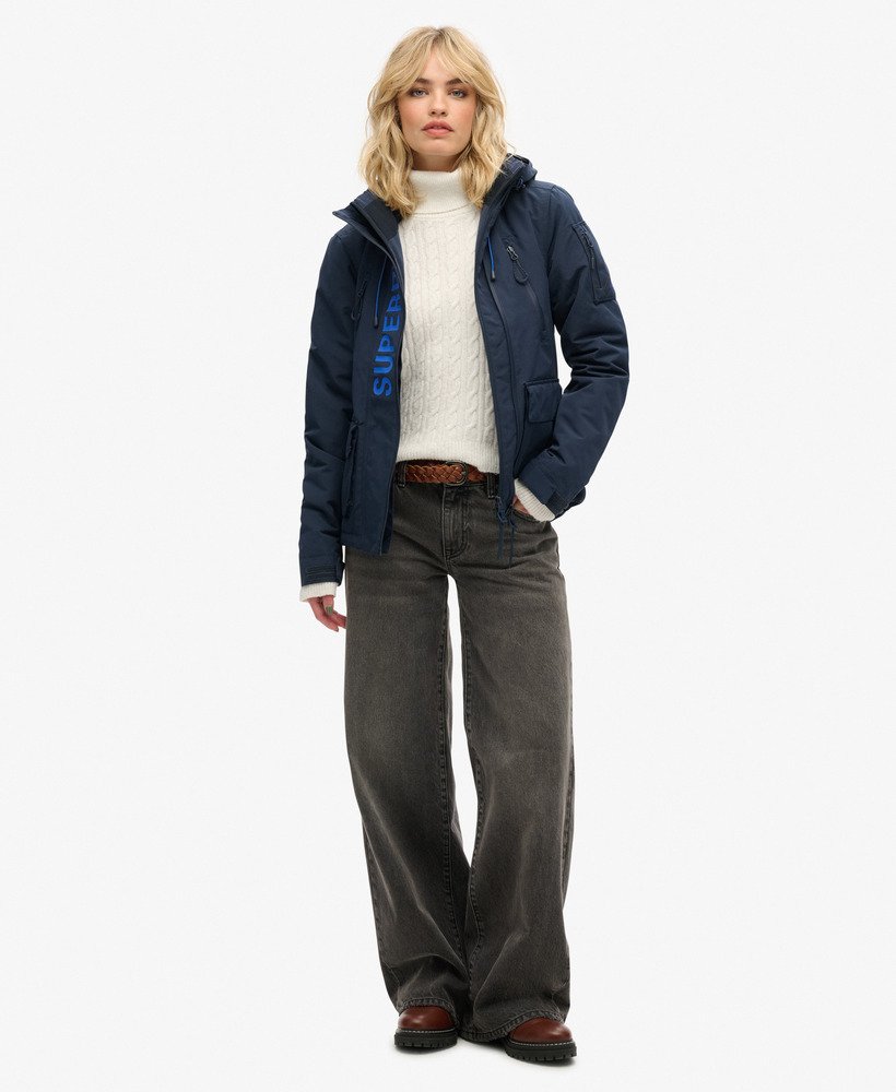 capuchonjack ultimate sd-windcheater in nordic chrome navymazarine blue