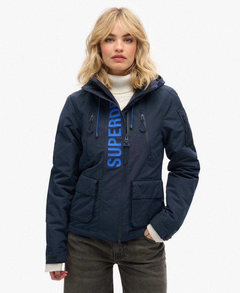 capuchonjack ultimate sd-windcheater in nordic chrome navymazarine blue