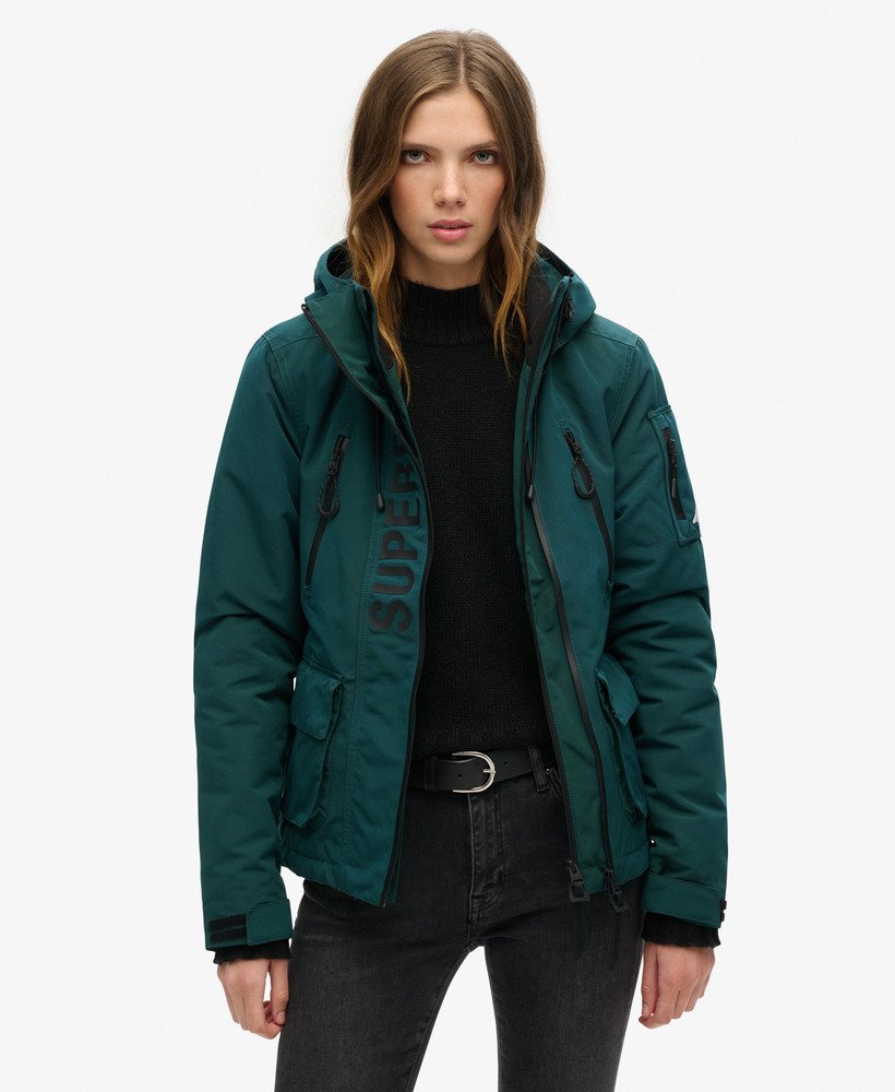 capuchonjack ultimate sd-windcheater in flessengroenzwart