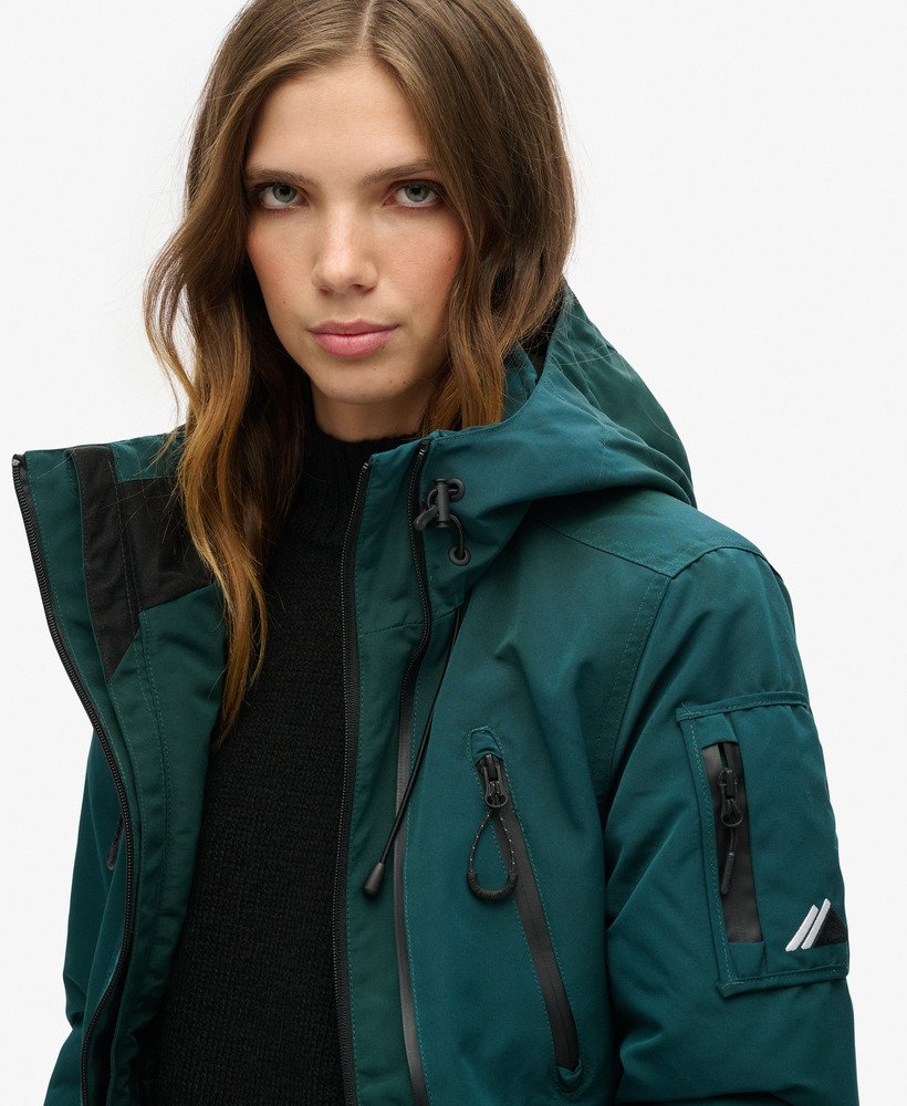 capuchonjack ultimate sd-windcheater in flessengroenzwart
