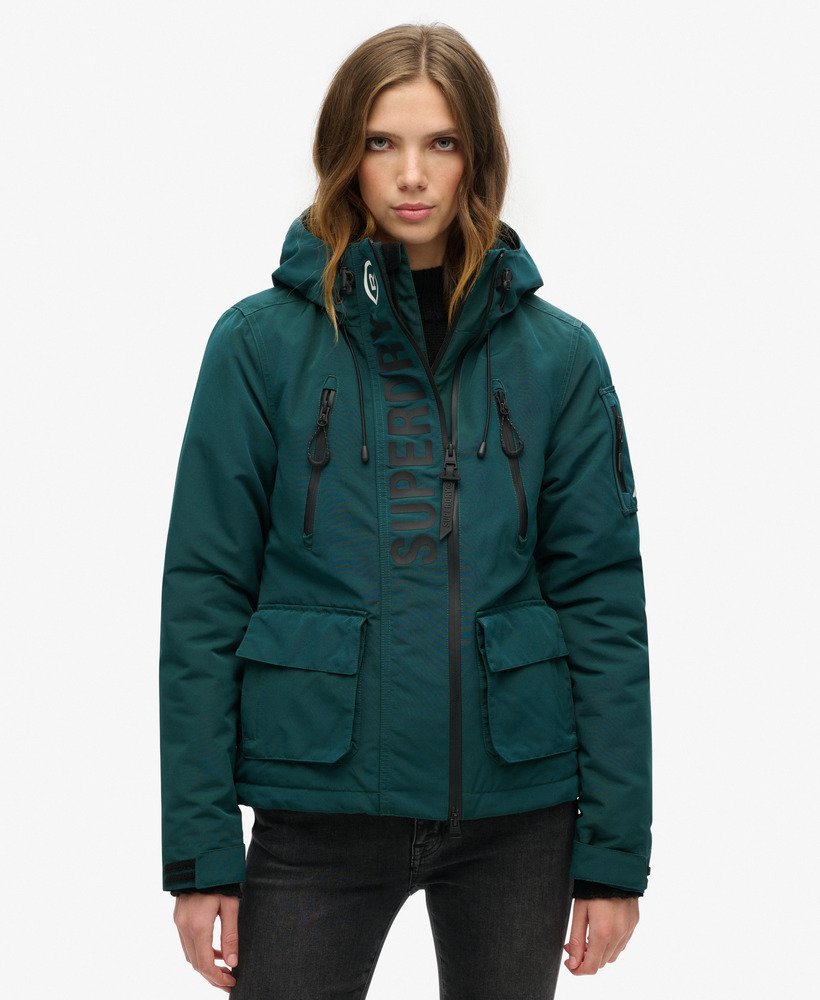 capuchonjack ultimate sd-windcheater in flessengroenzwart