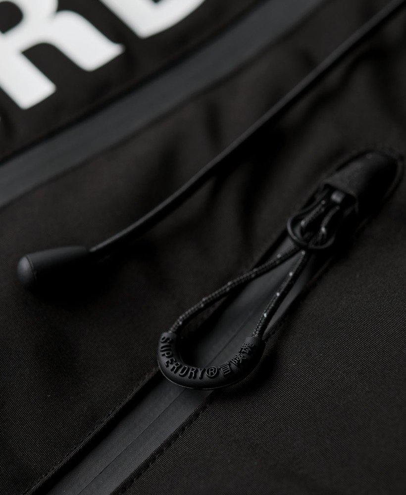 capuchonjack ultimate sd-windcheater in jet blackoptic