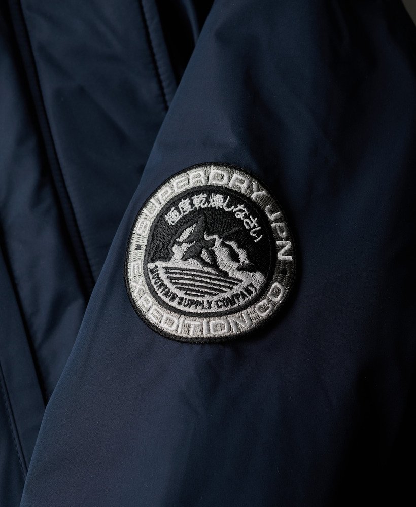 ashley everest parka coat in eclipse navy
