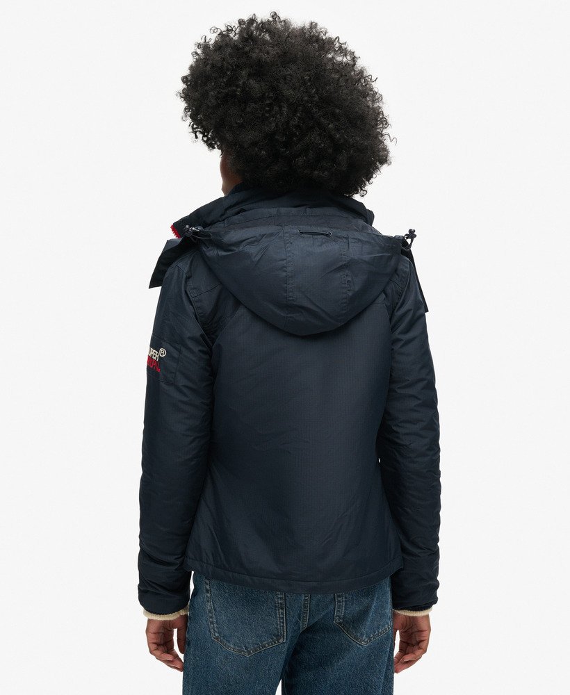 mountain sd-windcheater jacket in nordic chrome navy