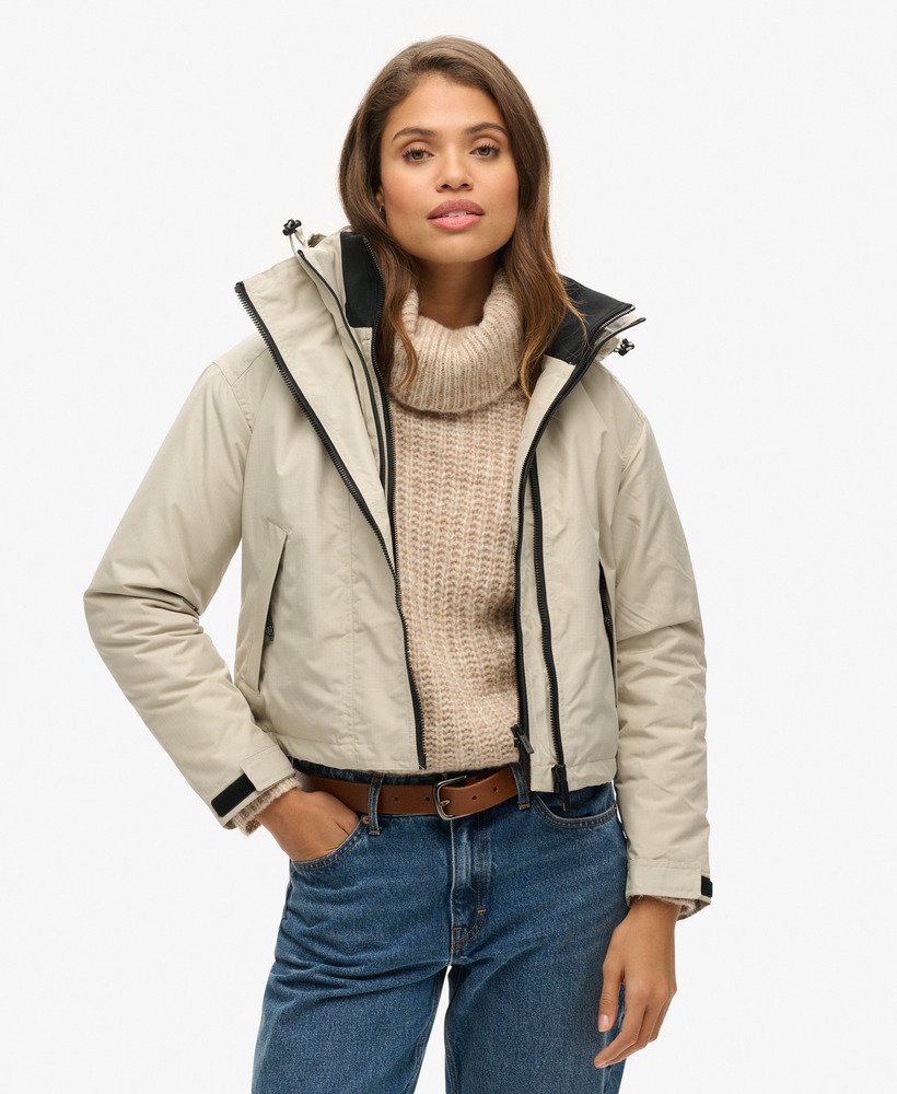 code sd-windcheater jacket in willow grey grid