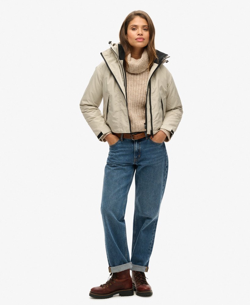 code sd-windcheater jacket in willow grey grid