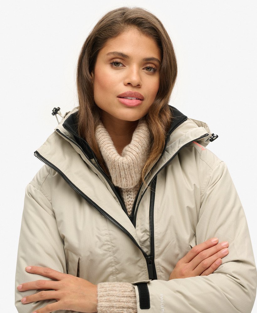 code sd-windcheater jacket in willow grey grid