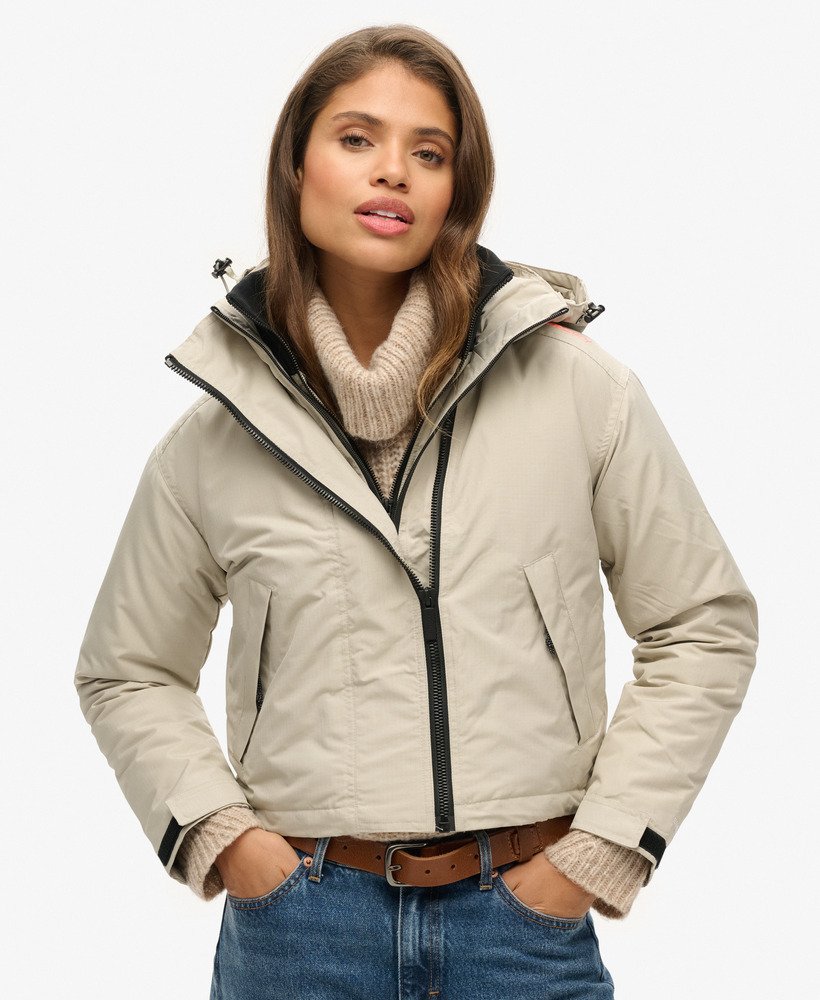code sd-windcheater jacket in willow grey grid