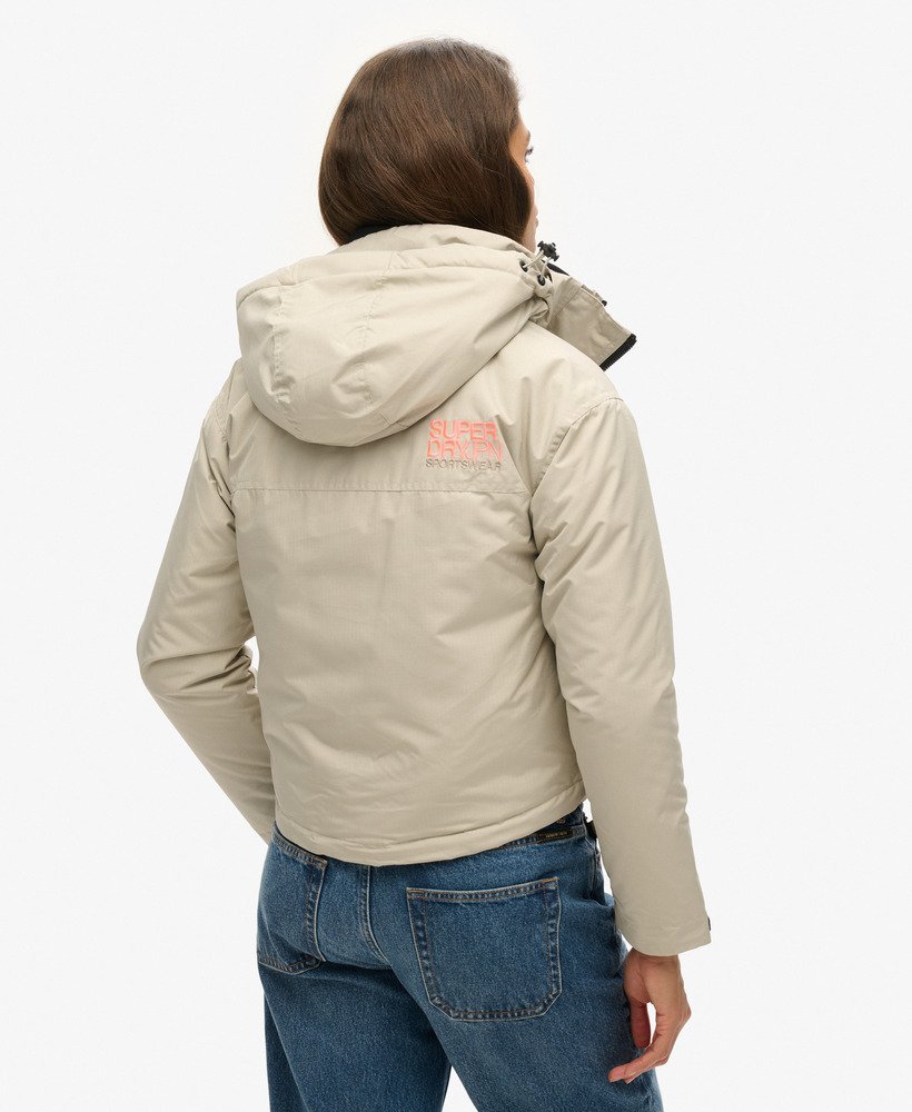 code sd-windcheater jacket in willow grey grid