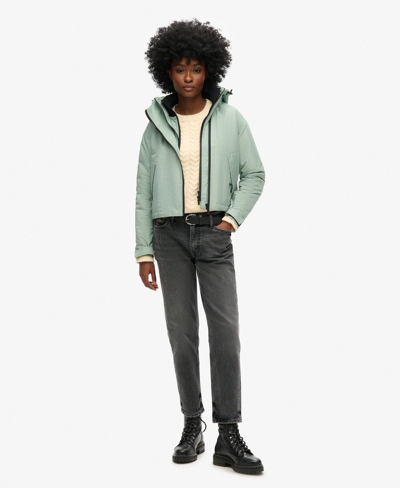 code sd-windcheaterjack in licht jadegroen