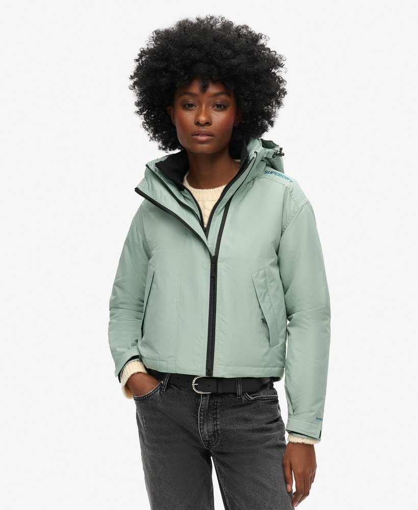 code sd-windcheaterjack in licht jadegroen