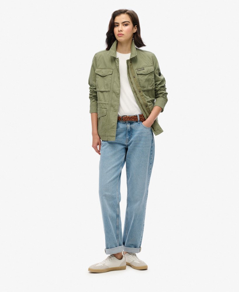 militaire m65-jas in wild khaki