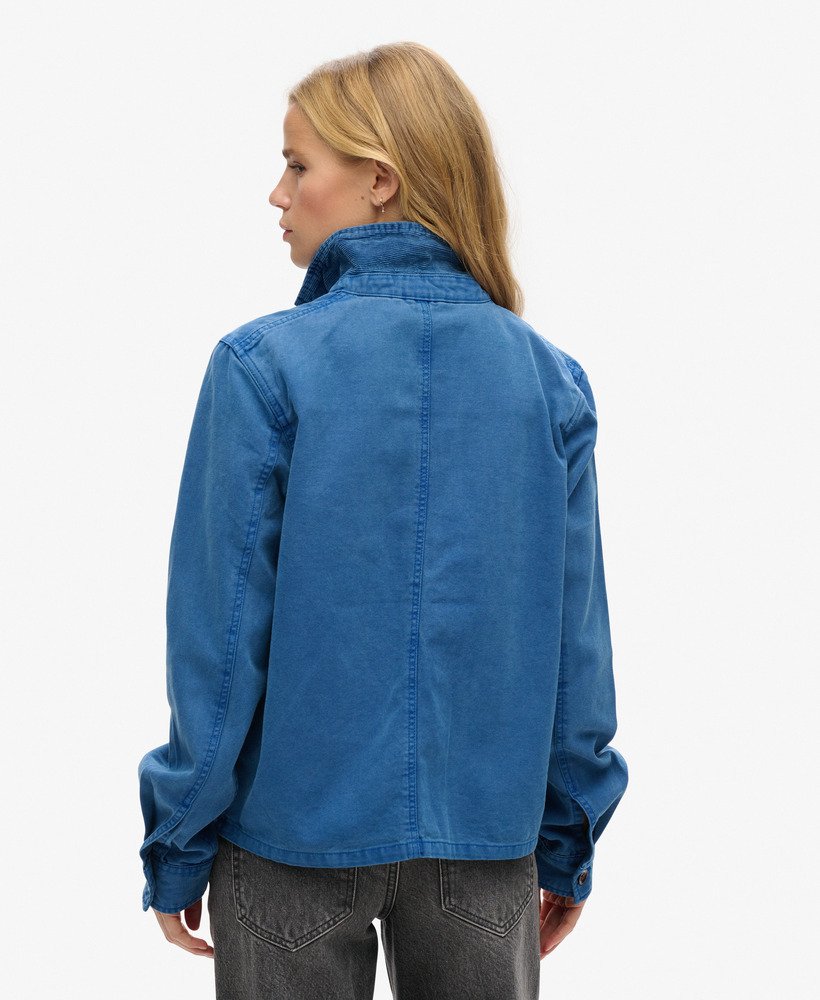 vierzakken werkjas in true blue