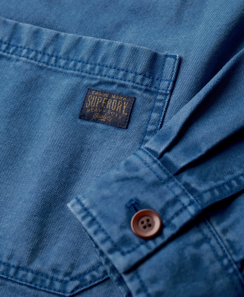 vierzakken werkjas in true blue