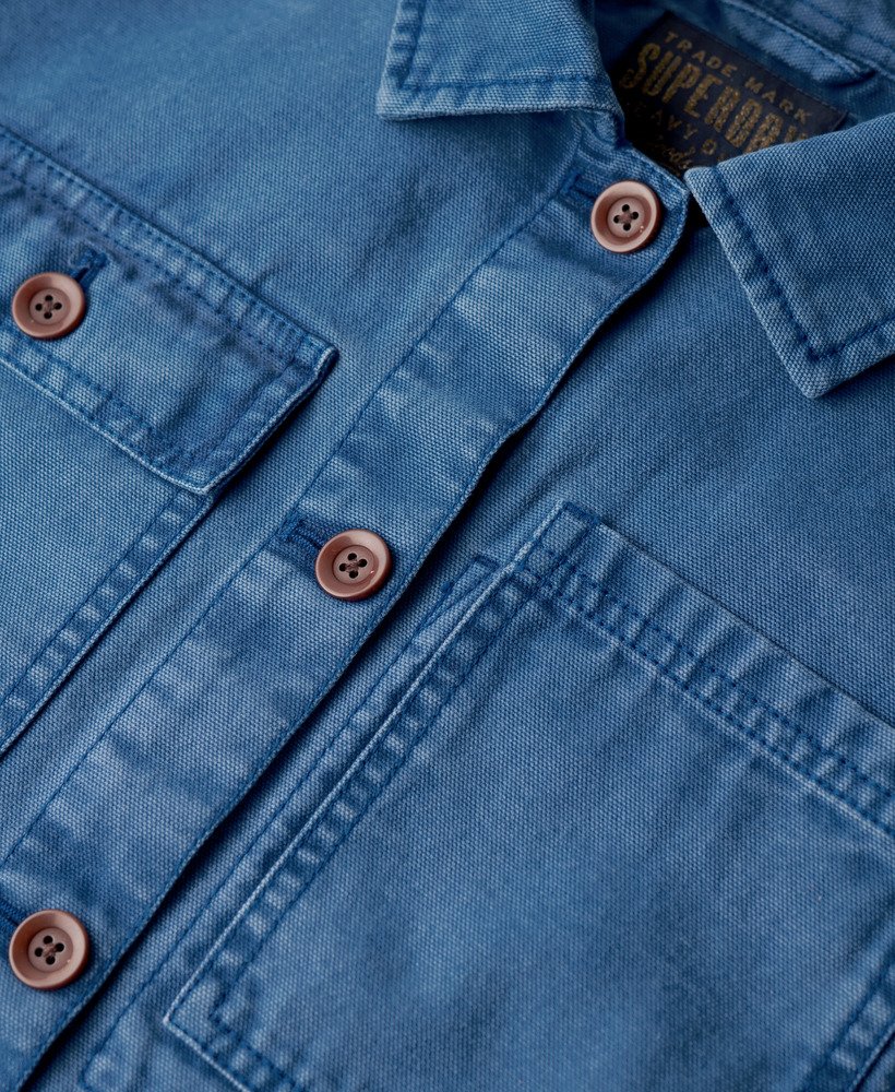 vierzakken werkjas in true blue