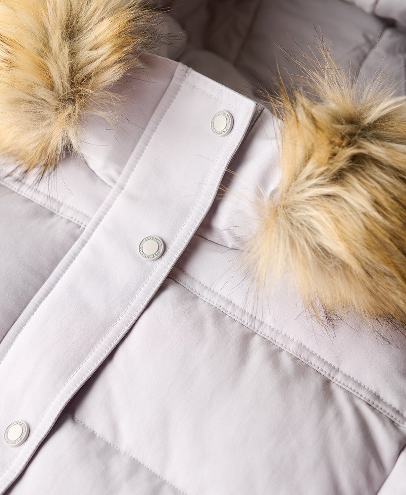 everest bomberjack met capuchon in moonlight grey