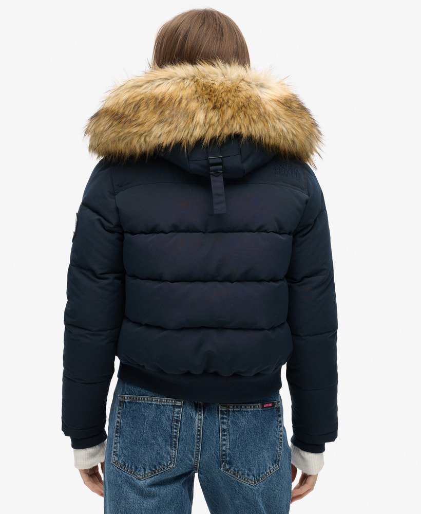 everest bomberjack met capuchon in nordic chrome navy